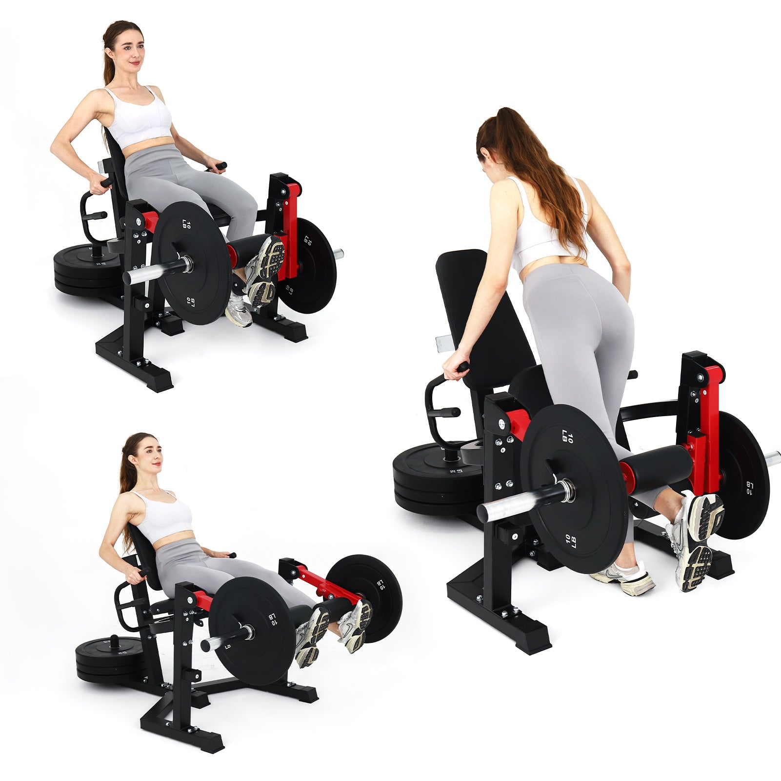 Gymusclo 3 in 1 Leg Extension & Curl Machine