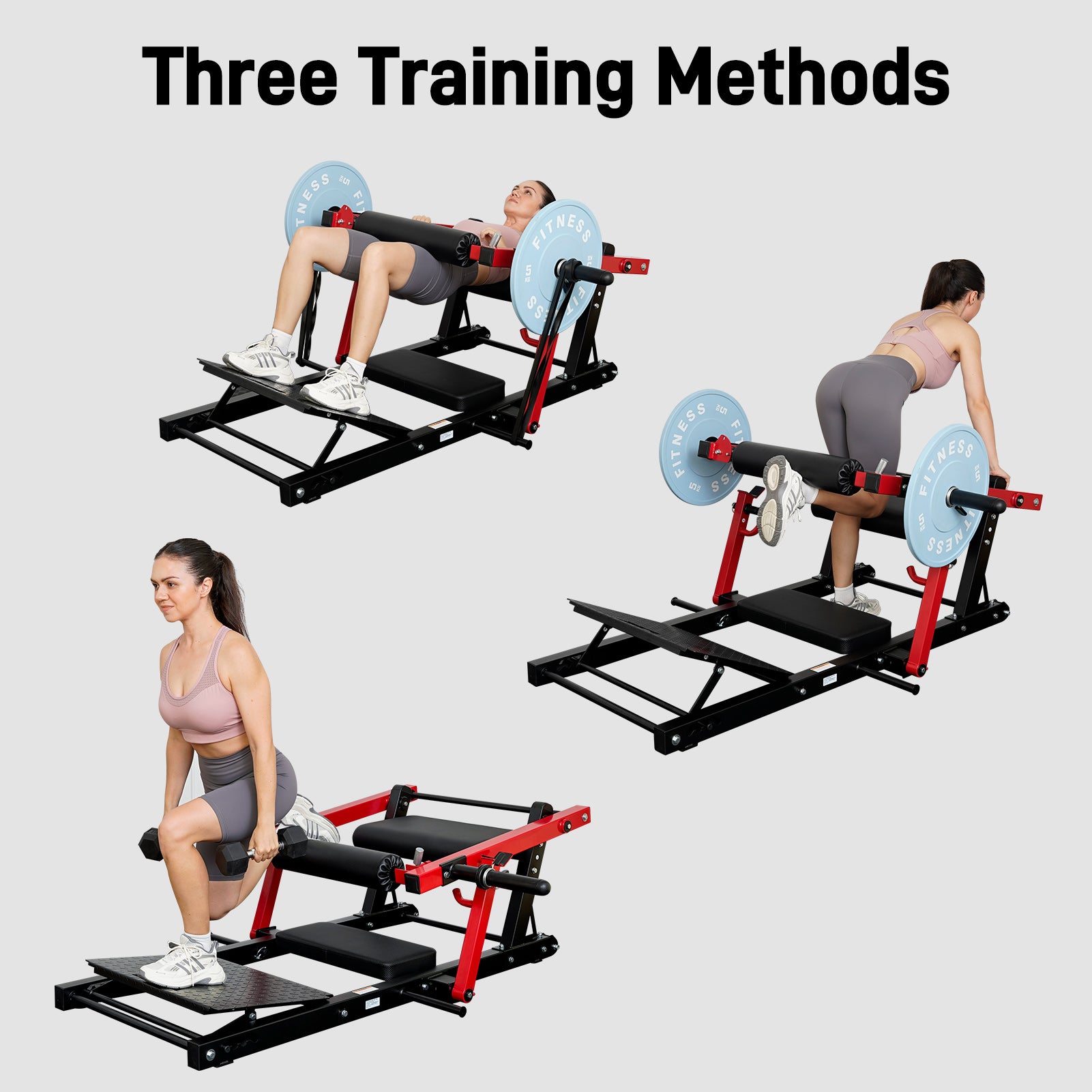 Gymusclo 800LBS Plate-Loaded Hip Thrust Machine