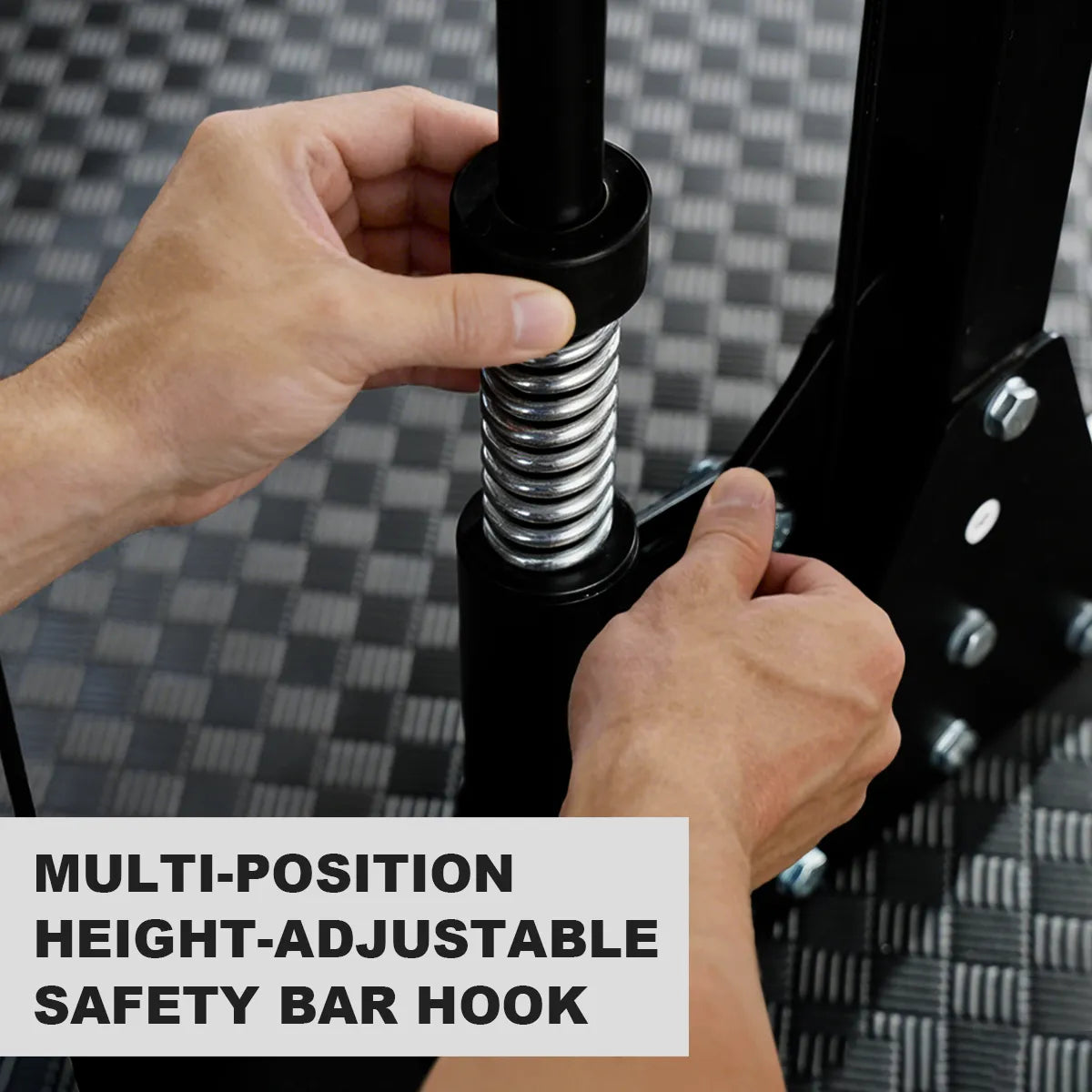 Image of Multi-Function Home Gym System with 150lbs Weight Stack