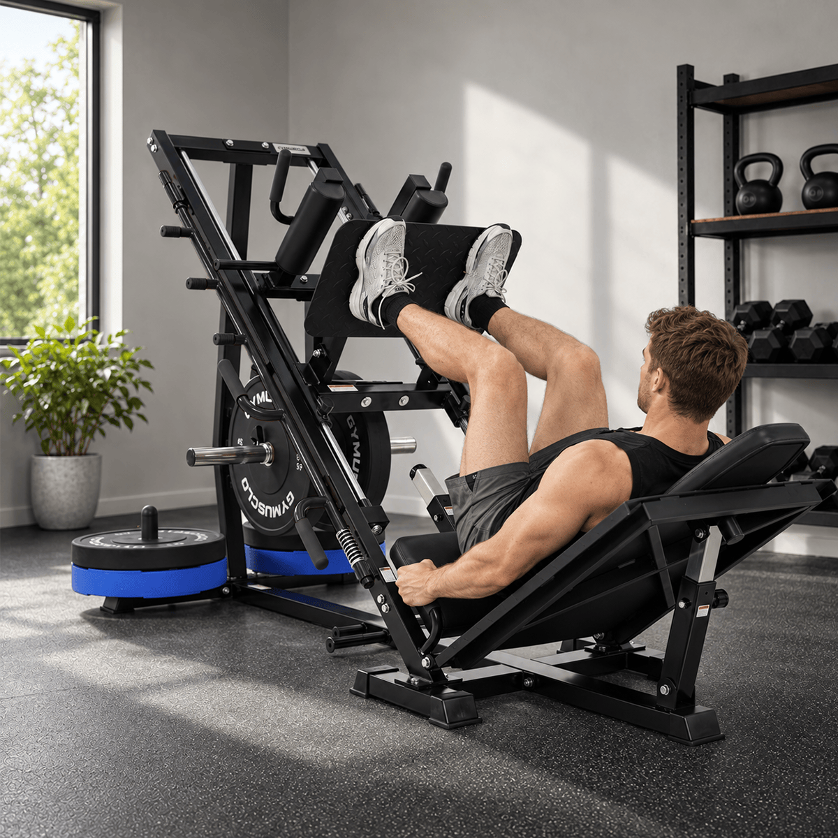 Y1 Leg Press & Hack Squat Machine for Home Gym
