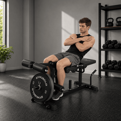 Y5 Plate-Loaded Leg Extension & Leg Curl Machine