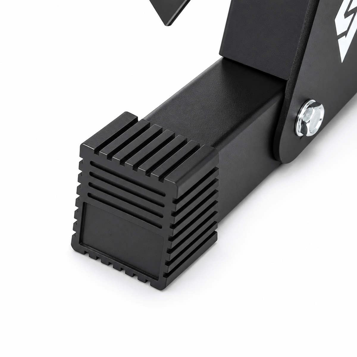 Rubber Hex Dumbbell Set with Rack