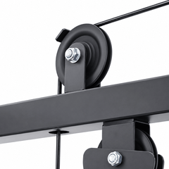 Multi-Function Home Gym System with 150lbs Weight Stack