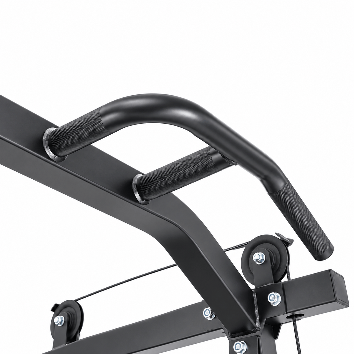 Multi-Function Home Gym System with 150lbs Weight Stack