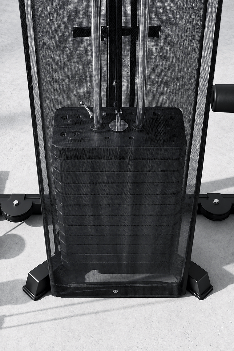 Safety Mesh Guard for 150 lb Weight Stack