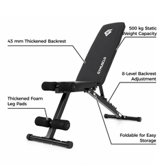 O1 Adjustable Dumbbell Bench