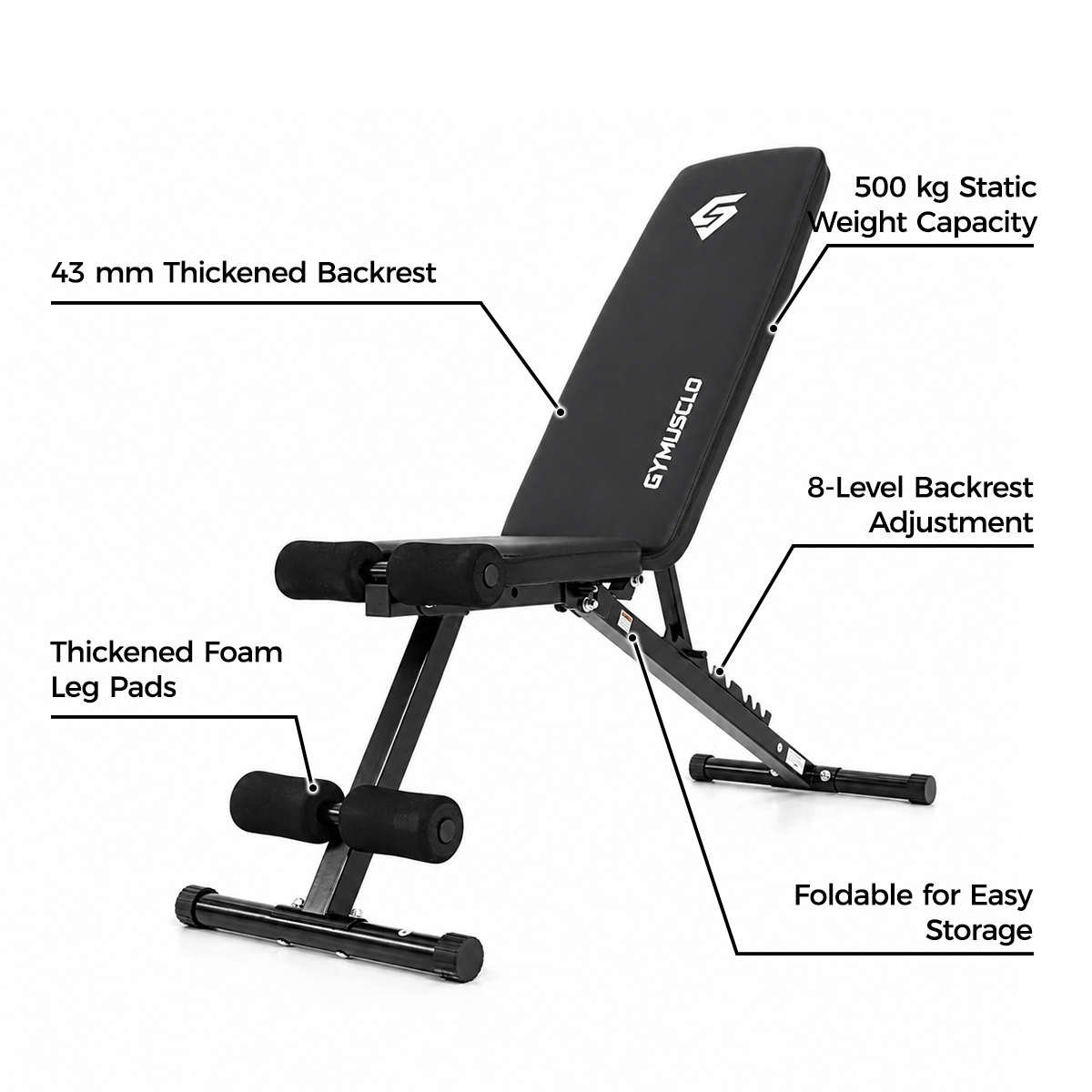 O1 Adjustable Dumbbell Bench