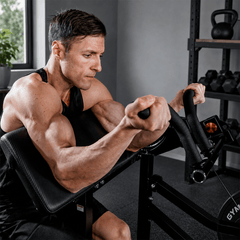 Plate Loaded Bicep & Tricep Machine