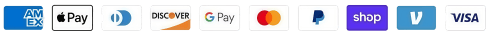 Accepted payment methods